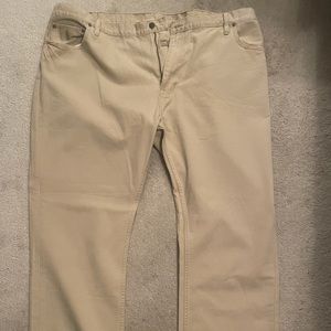 Tan Polo Ralph Lauren Jeans, size 48/32. Mint cond